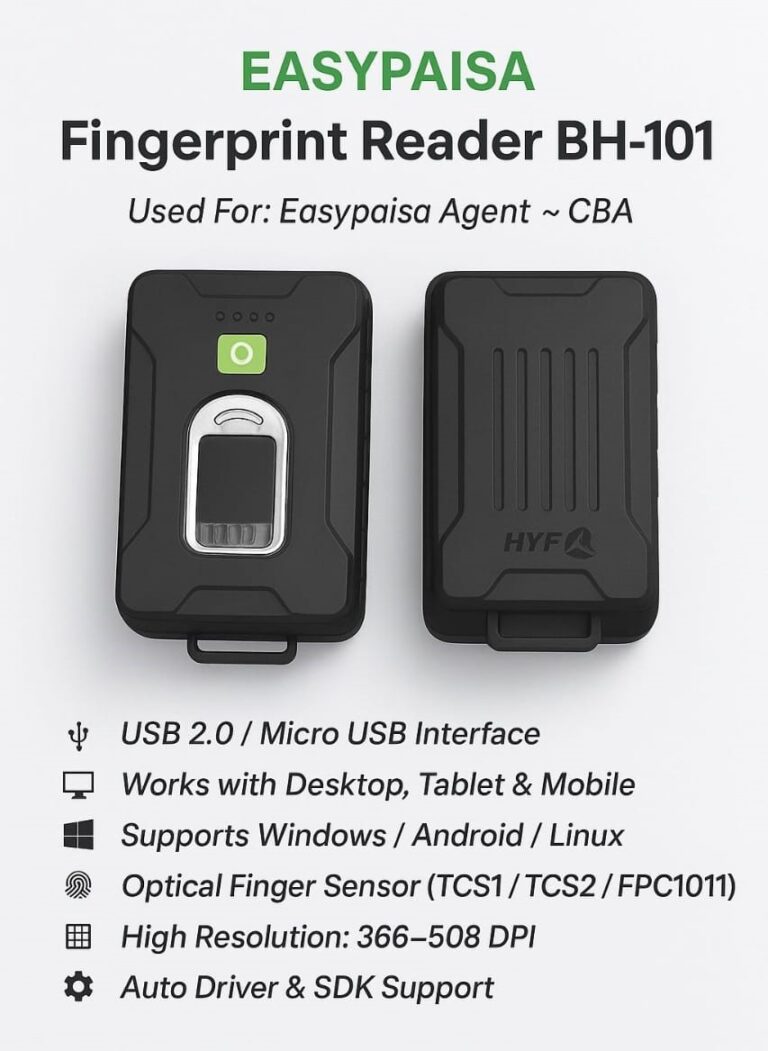 BH101 Biometrics Fingerprint Reader/Scanner