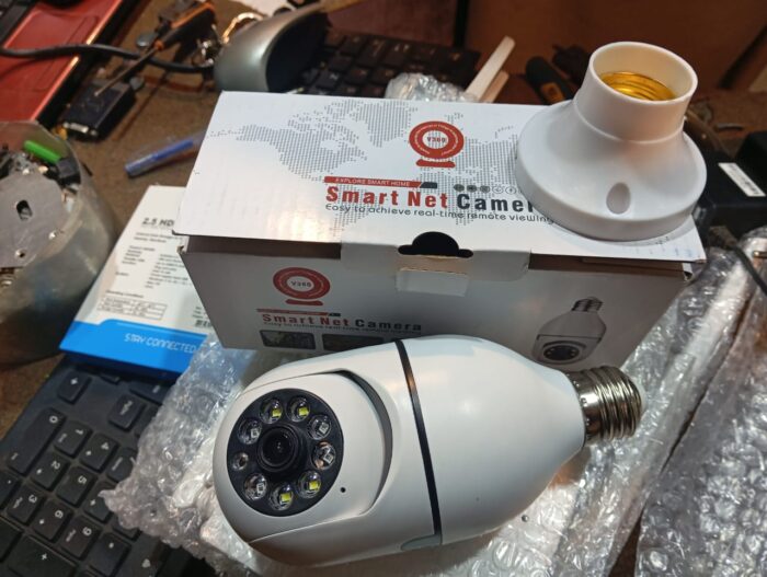 360°-WiFi-Bulb-Camera-–-HD-Night-Vision-Motion-Sensor - Image 3