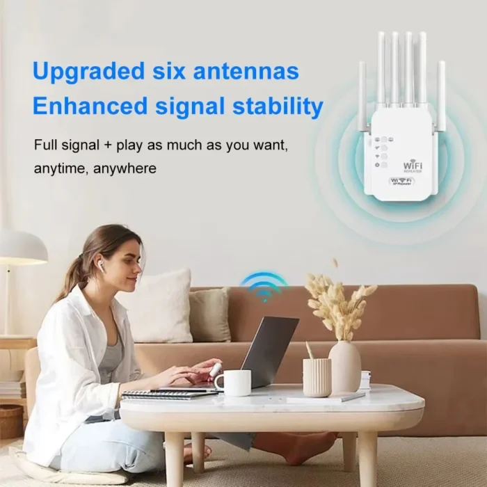 1200Mbps Wireless Repeater WiFi Router - Image 3