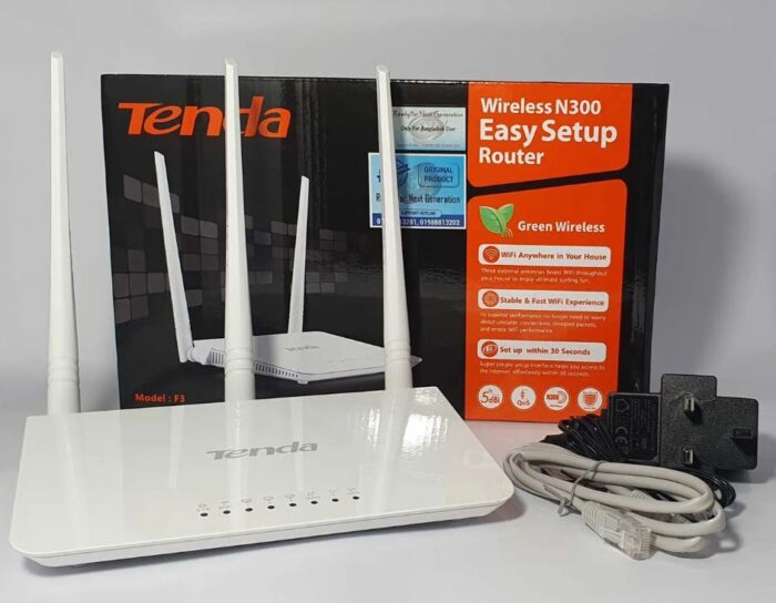 Tenda F3 Wifi Extender Router