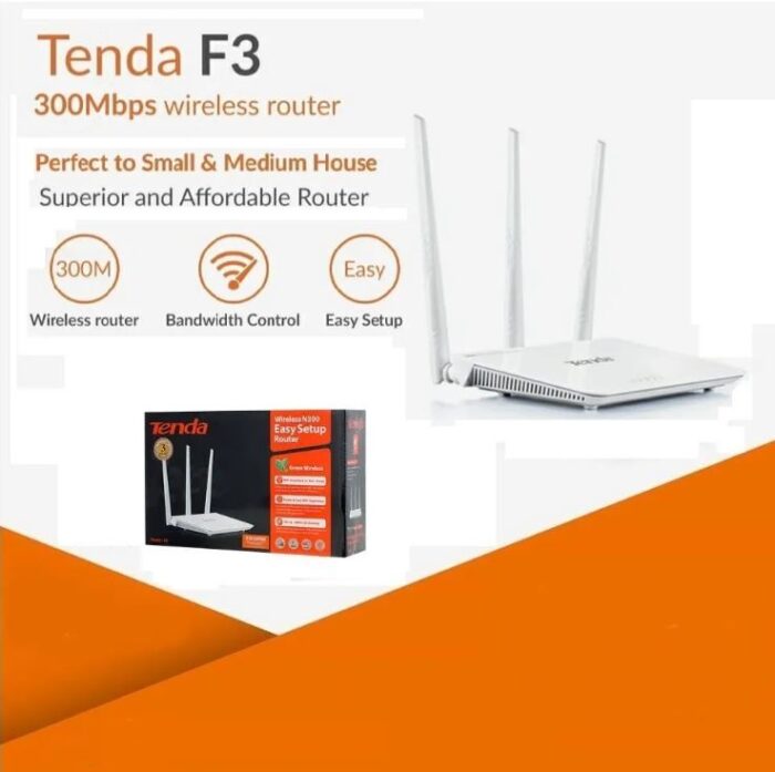 Tenda F3 Wifi Extender Router