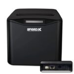 Speed-X SP-210UL | 80mm Thermal Receipt Printer | USB + LAN | Auto Cutter | High-Speed POS Printing