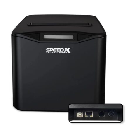 Speed-X SP-210UL | 80mm Thermal Receipt Printer | USB + LAN | Auto Cutter | High-Speed POS Printing