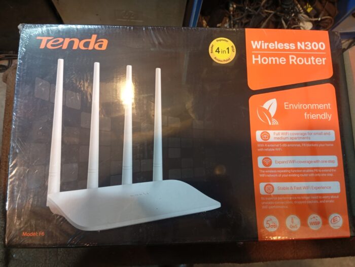 Tenda F6 Wireless N300 Home Router