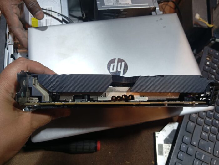 XFX Radeon RX 590 Fatboy 8GB GDDR5 Fan Heatsink PCI Express HDMI DP DVI Card