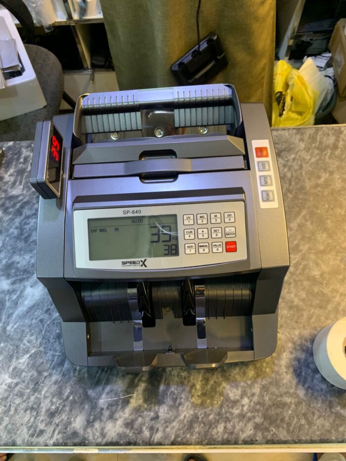 SpeedX SP-640 cash counting machine