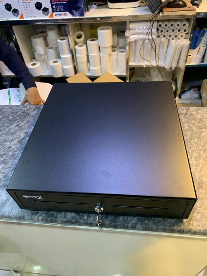Speed-X Technologies cash drawer, model SP-360D.