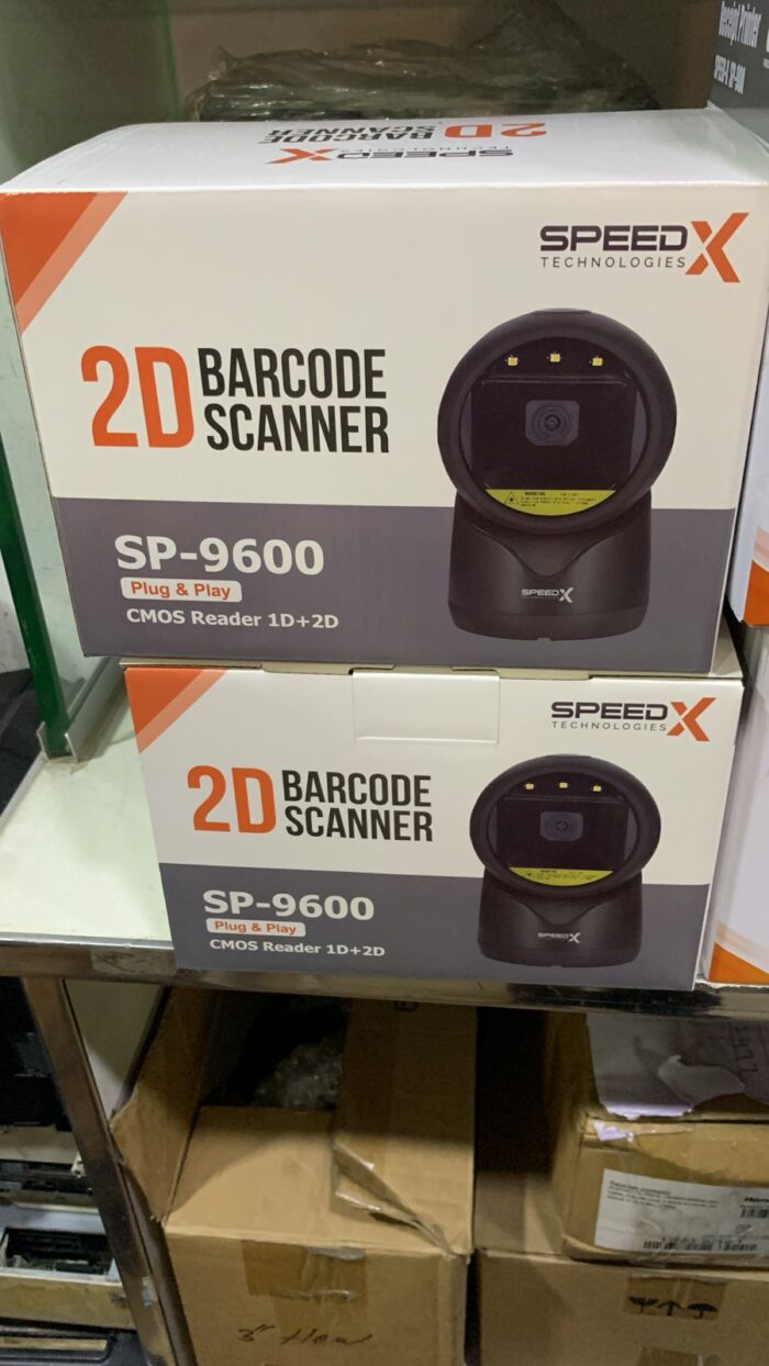 Speed-X 9600 2D Desktop Barcode Scanner