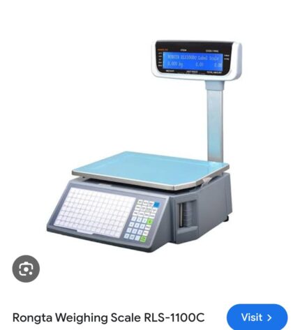 Rongta RLS-1100C Barcode Label Computing Scale.